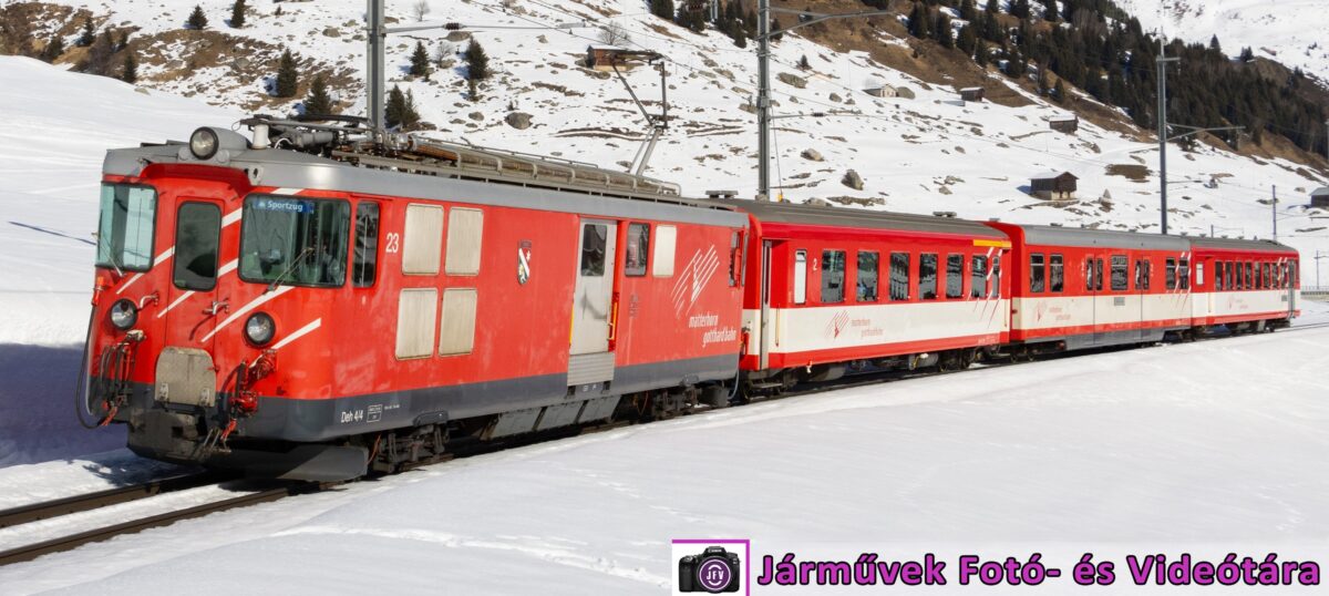 Sportzug-Einsätze von Deh 4/4 23